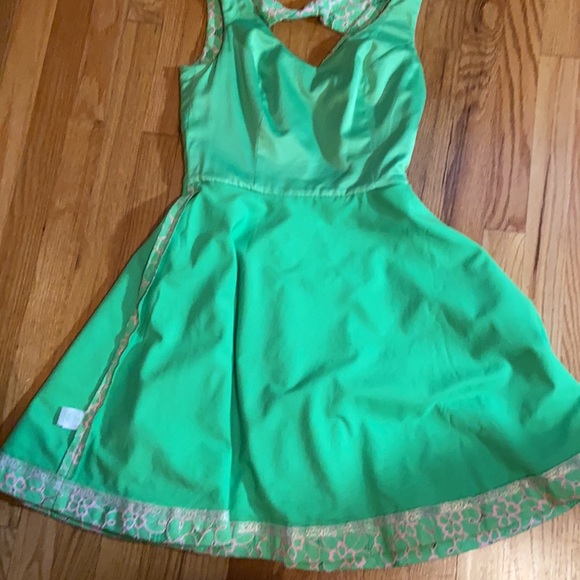 Lilly Pulitzer Floral Midi Lace Pattern Dress - Picture 10 of 10